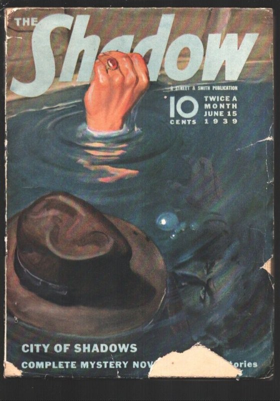 Shadow 6/15/1939-City of Shadows by Maxwell Grant-Hero pulp-Graves Gladney ...