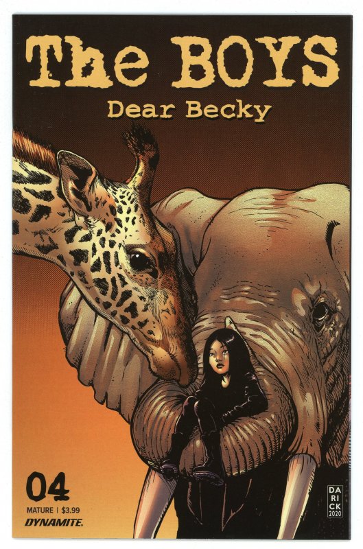 The Boys: Dear Becky #4 Dynamite Entertainment NM