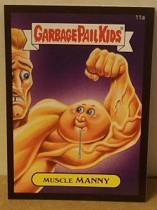 2015 Garbage Pail Kids  #11a Muscle Manny
