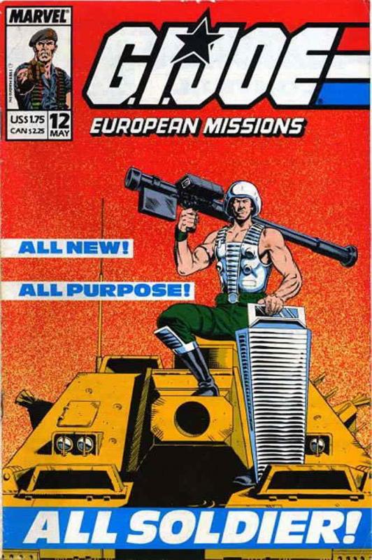 G.I. Joe European Missions #12 VF; Marvel | save on shipping - details inside