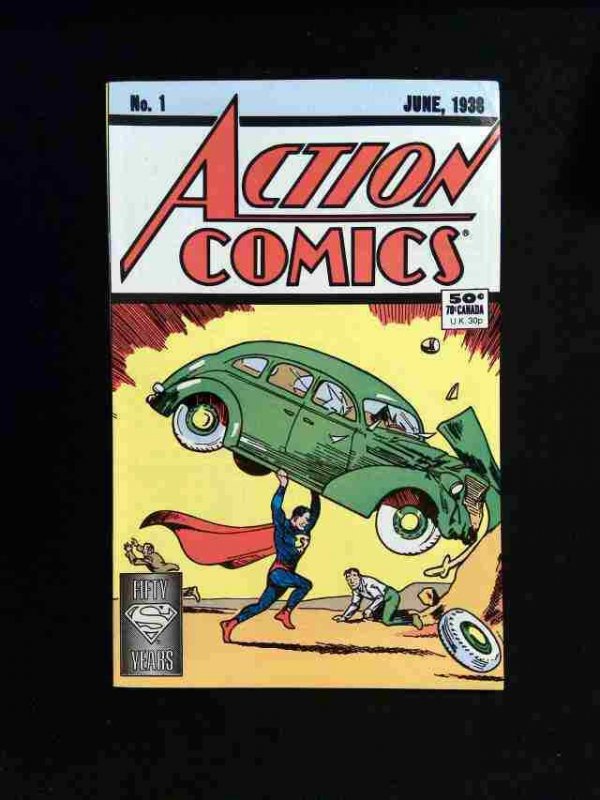Action Comics #1 Reprints #1.1988 DIRECT  DC Comics 1988 VF+