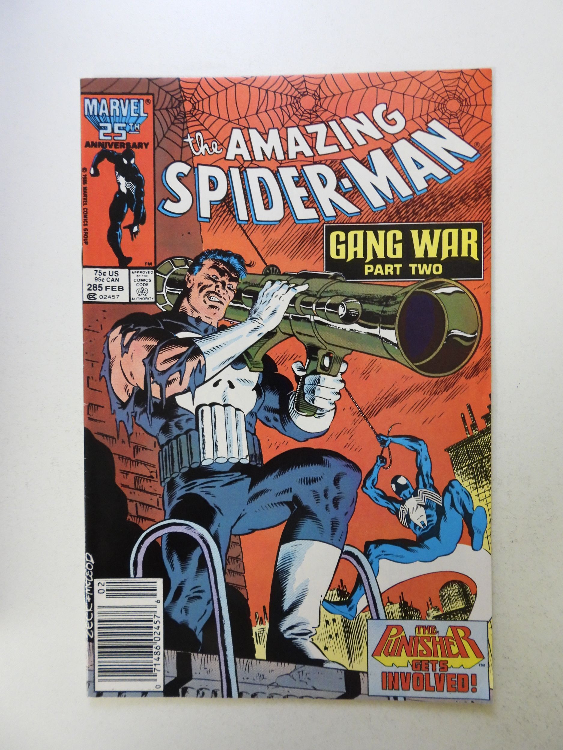 The Amazing SpiderMan 285 (1987) VF condition Comic Books Copper