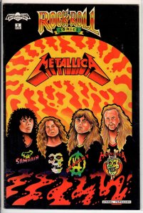 Rock N' Roll Comics #2 (1990) METALLICA 6.0 FN