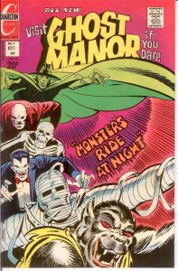 GHOST MANOR (1971-1984) 7 VF+  October 1972 COMICS BOOK