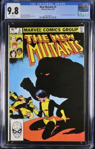 NEW MUTANTS #3-CGC 9.8 DEMON BEAR-Marvel- comic book-4376334016