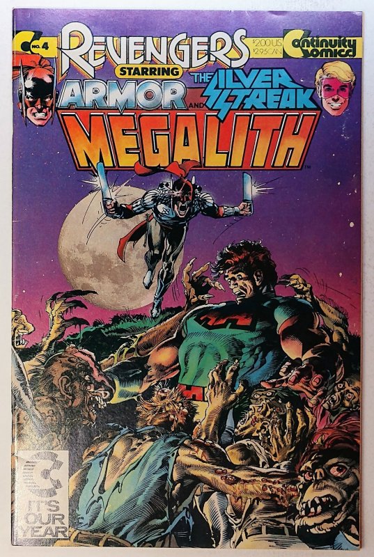 Revengers Featuring Megalith #4 (1988)