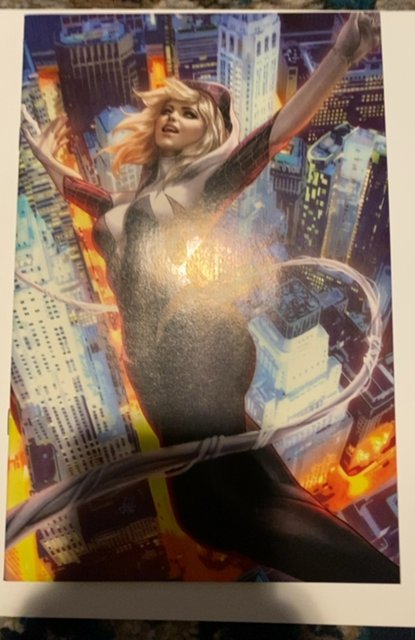 Spider-Gwen: Ghost-Spider #1 (2018)Artgerm variant virgin