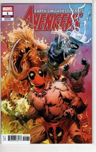 AVENGERS #1 LAND PARTY VAR