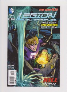 DC Comics! Legion of Super-Heroes! Issue 14! The New 52! 