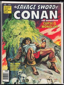 The Savage Sword of Conan #33 (1978) Conan