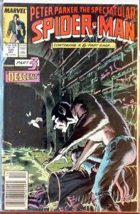 The Spectacular Spider-Man #131 NEWSSTAND (FN/VF)(1987)