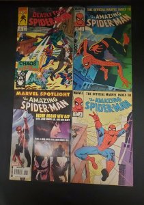 4PC AMAZING SPIDER-MAN LOT (6.0) INDEX AMAZING SPIDER-MAN!! 1985
