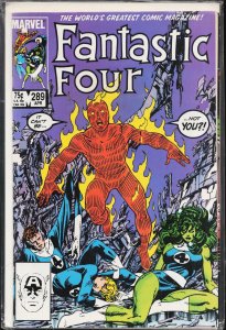 Fantastic Four #289 (1986) Fantastic Four