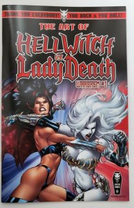 The Art of Hellwitch vs Lady Death Wargasm #1 Premiere Edition
