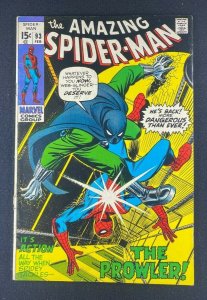 Amazing Spider-Man (1963) #93 VG+ (4.5) 1st App Arthur Stacy Prowler Romita Sr