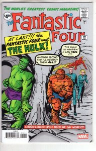 FANTASTIC FOUR #12 FACSIMILE EDITION