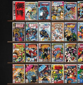 Huge Lot 140+ Comics with Power Pack, The Avengers, Sun Devils & More!