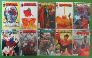 Superman Son of Kal-El 1-8 10 Annual Lot of 10 Nakamura First Prints DC 2021 NM