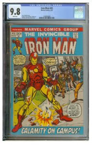 Iron Man #45  (Marvel, 1972) CGC Graded 9.8