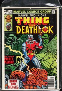 Marvel Two-in-One #54 (1979) Deathlok [Key Issue]
