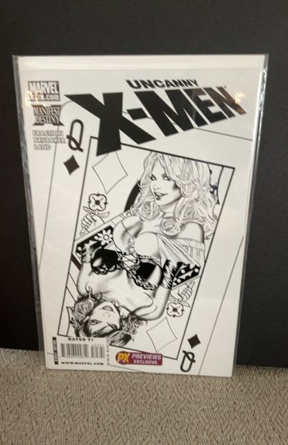 The Uncanny X-Men #503 Sketch Cover (2008)