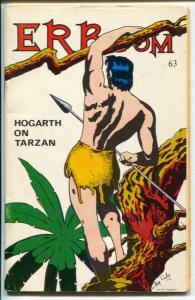 ERB-dom #63 1972-early Burroughs & Tarzan fanzine-buy/sell ads-Hogarth-VN