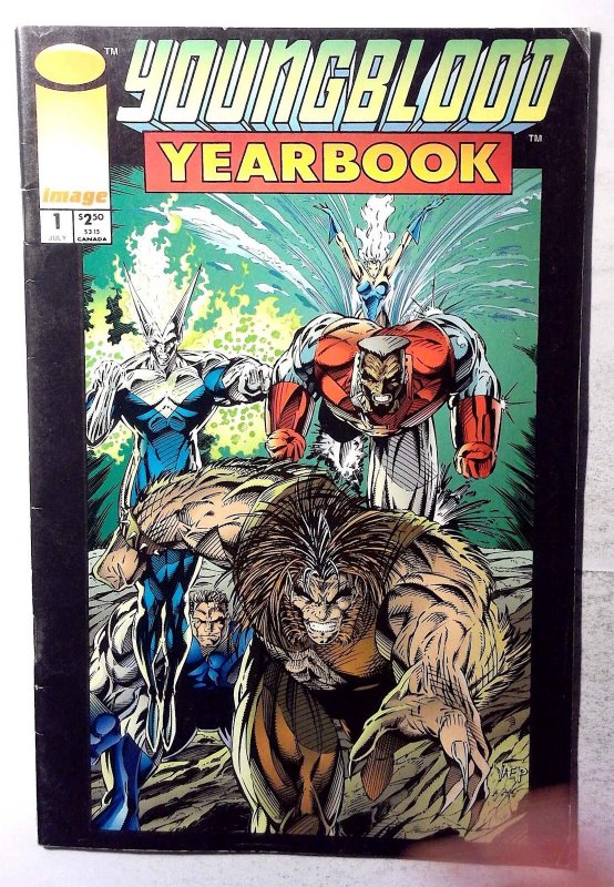Youngblood Yearbook #1 (1993) Image Comics 1st Print Comic Book