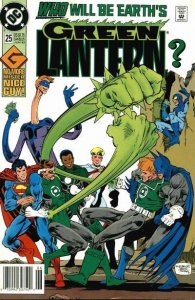 Green Lantern (3rd Series) #25 (Newsstand) FN ; DC | Batman Superman