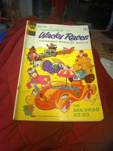 Wacky Races #7 Comic Book Hanna Barbera 1972 Whitman Penelope Pitstop
