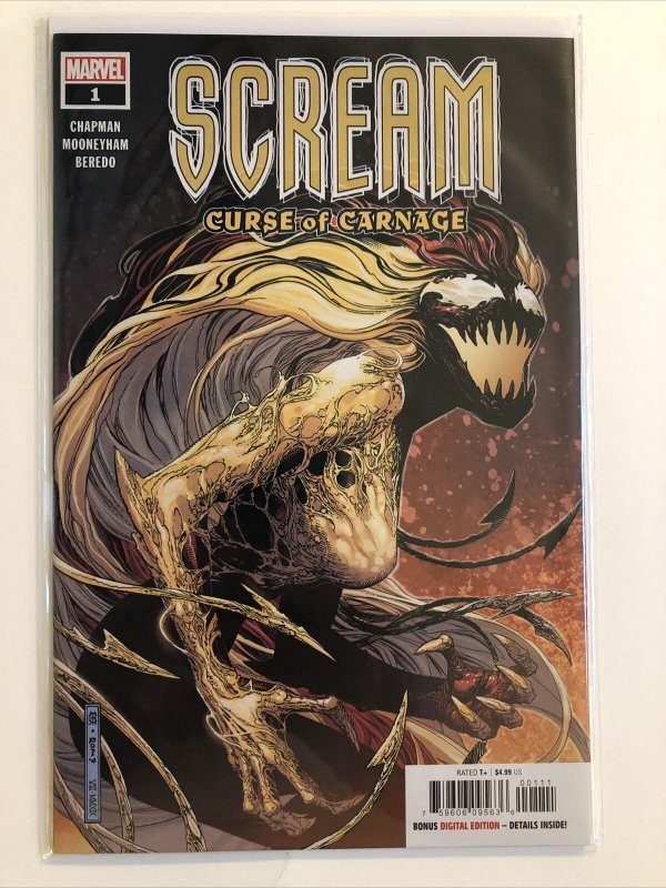 Scream Curse of Carnage #1 + #2 (2020) Marvel Comics Regular Covers