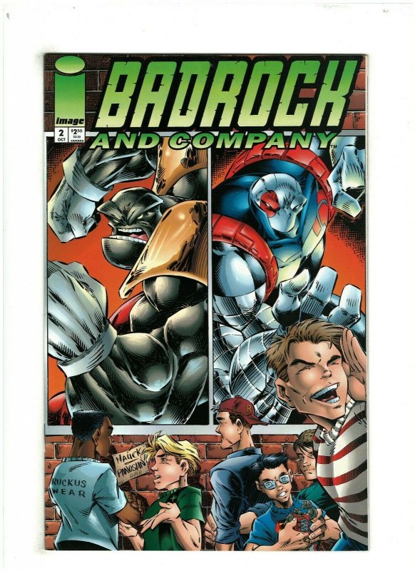 Badrock and Company #2 VF/NM 9.0 Image Comics 1994