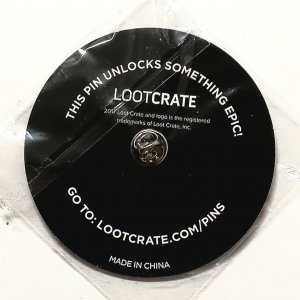 KINGDOM LOOTPIN | LOOTCRATE CREST | LOOTCRATE 2017 | NIB
