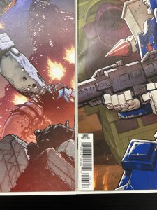 TRANSFORMERS #23 1:25 + 1:10 VARIANT SET IMAGE 2025 ENERGON IN-HAND PROSHIPPER