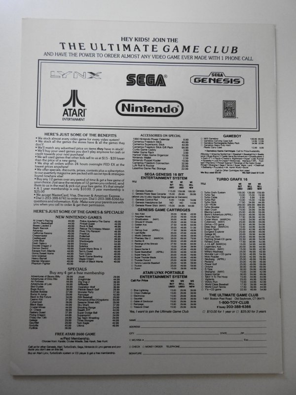 The Punisher Magazine #10 (1990) VF- Condition!