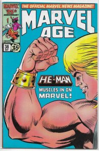 Marvel Age news magazine HUGE comic book lot of 30 Iron Man She-Hulk Byrne
