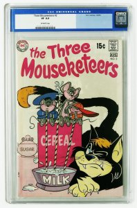 Three Mouseketeers #2 (1970) CGC 8.0 VF