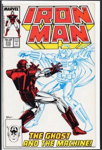 Iron Man #219 (1987) Iron Man [Key Issue]