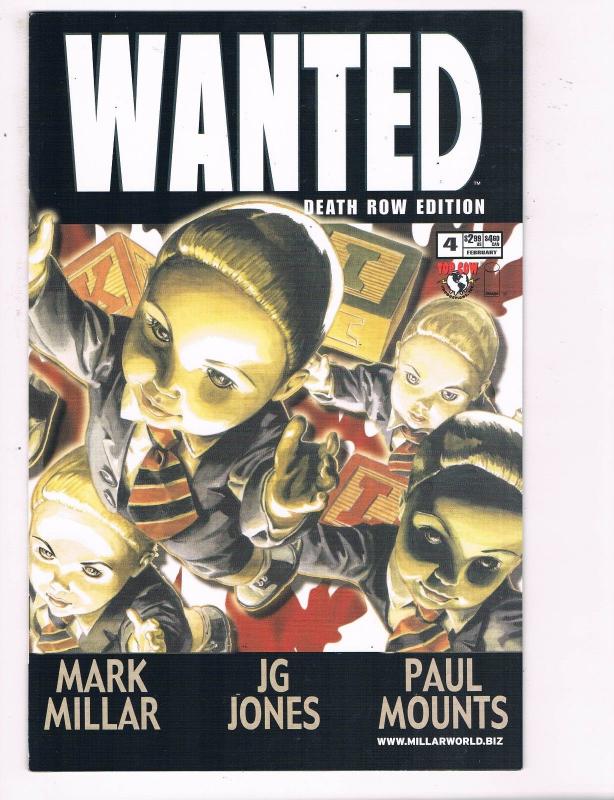 Wanted #4 VF Top Cow Death Row Edition Comic Book Waid DE6