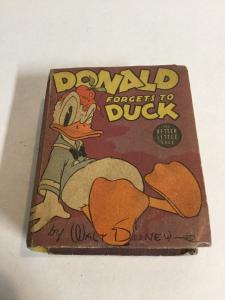 Donald Forgets To Duck Fn Fine 6.0 Big Little Books 1434