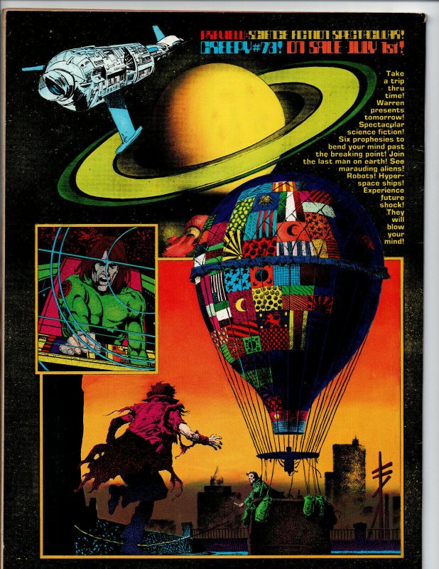 Creepy #72 - Horror Magazine - Warren - 1975 - (-VF) 