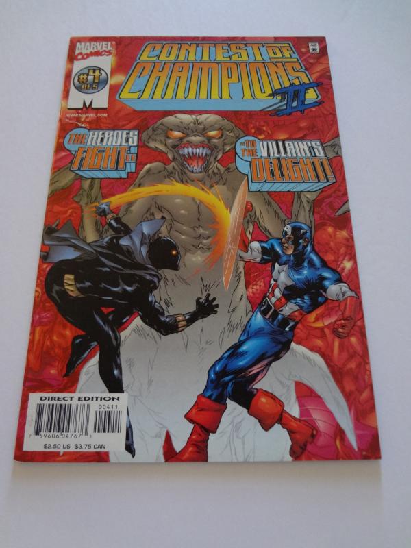 Contest of Champions II #1-5, NM-; The Brood Queen is alive!! Deadpool cameo!!