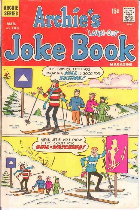 ARCHIES JOKE BOOK (1954-1982)146 F Mar. 1970 COMICS BOOK