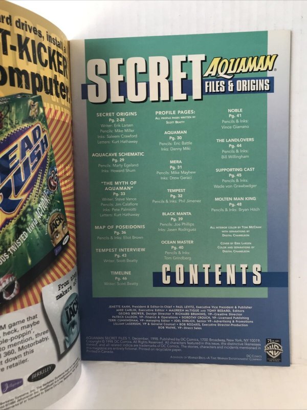 Aquaman Secret Files & Origins #1