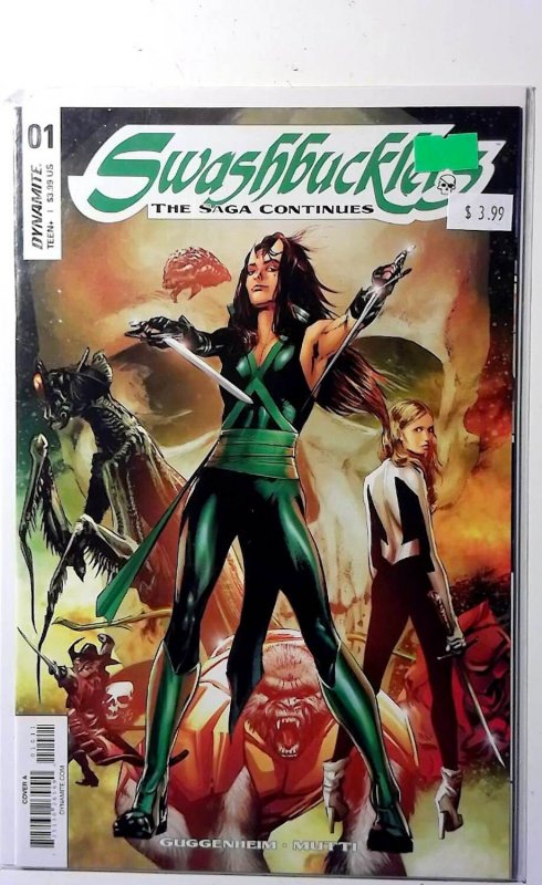 Swashbucklers: Saga Continues #1 2018 Dynamite Swords Swashbucklers Comic