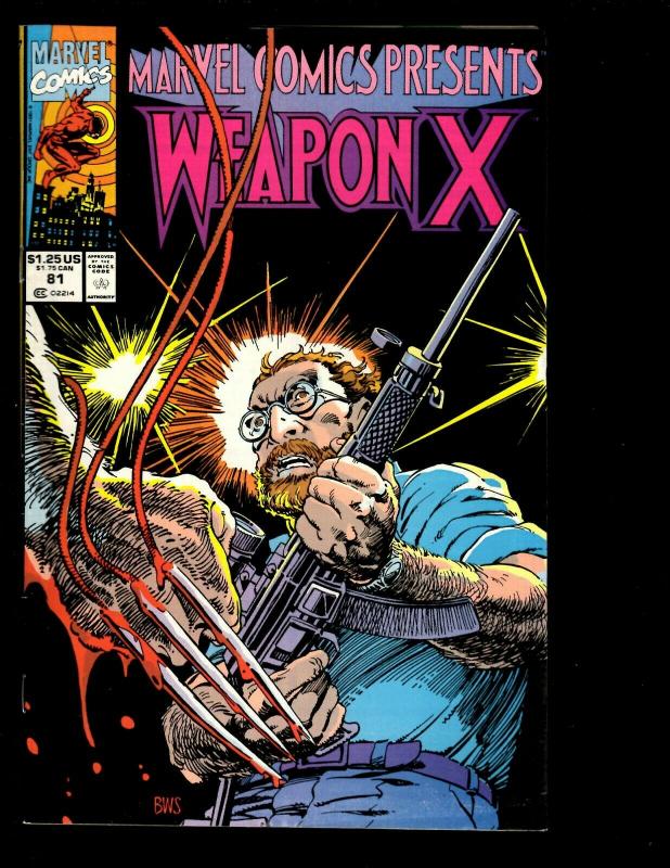 10 Weapon X Marvel Comics # 77 78 79 80 (2) 81 82 83 84 (2)  EK4