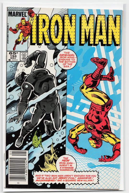 Iron Man #194 (1985) Iron Man