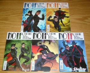 Noir #1-5 VF/NM complete series - miss fury - black sparrow - the shadow 2 3 4