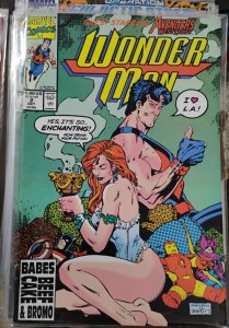 WONDER MAN   # 2  1991 Marvel DISNEY SIMON WILLIAMS
