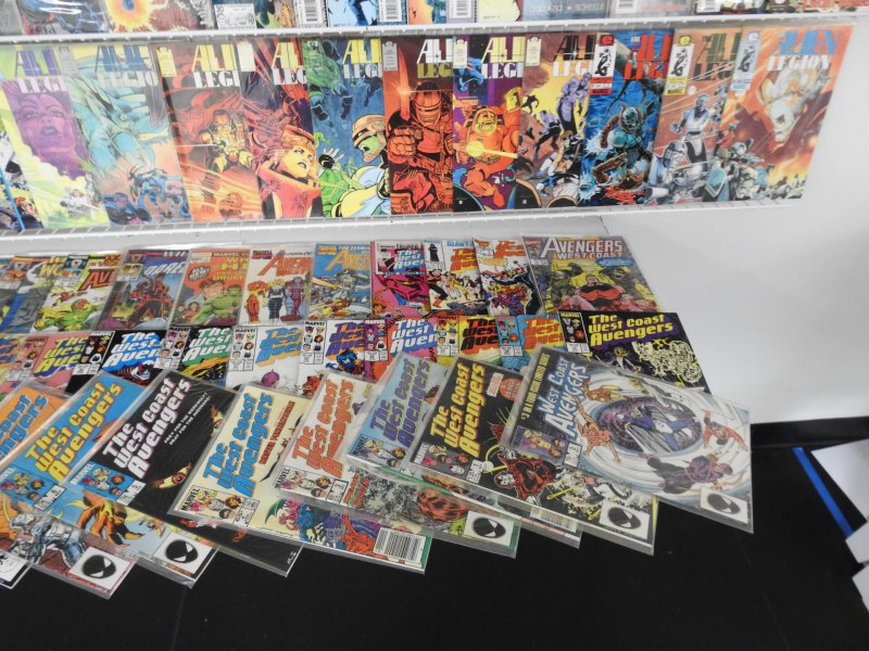 Huge lot 180+ Comics W/ Silver Surfer, Wolverine, Doctor Strange Avg VF- Cond