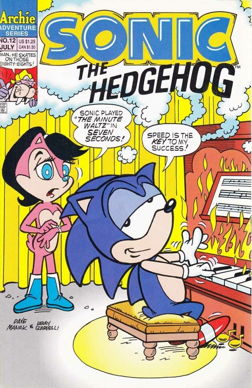 Sonic the Hedgehog #12 VG; Archie | low grade comic - we combine shipping 